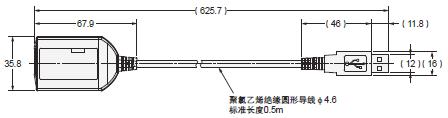 F3SJ系列 外形尺寸 158 F39-GWUM_Dim